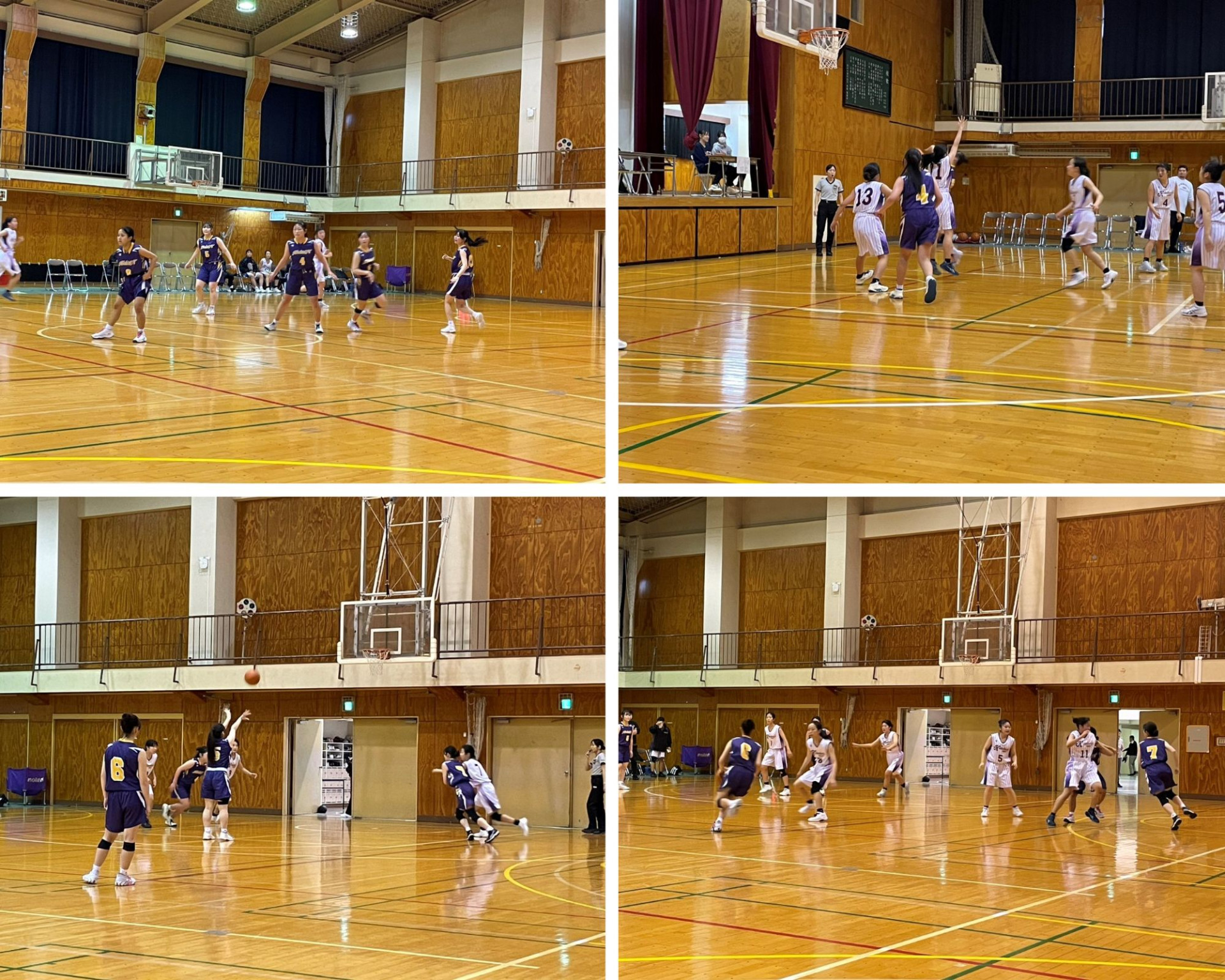 女子バスケットボール部 新人戦2回戦